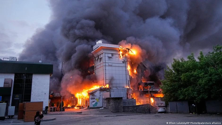 Kiev bajo ataques masivos con misiles rusos