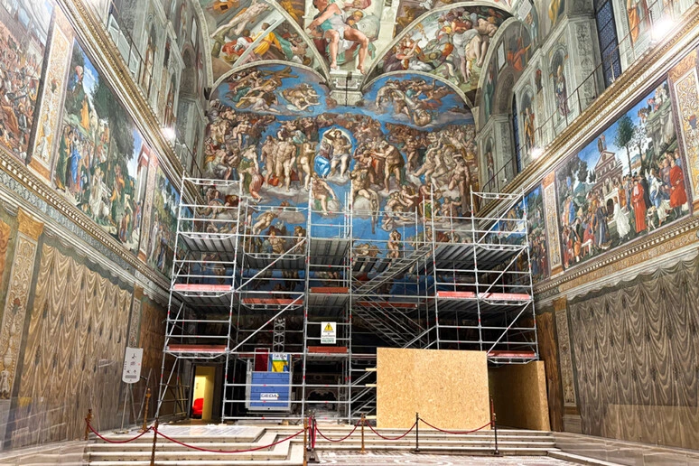 La Cappella Sistina in manutenzione ma i Musei restano aperti