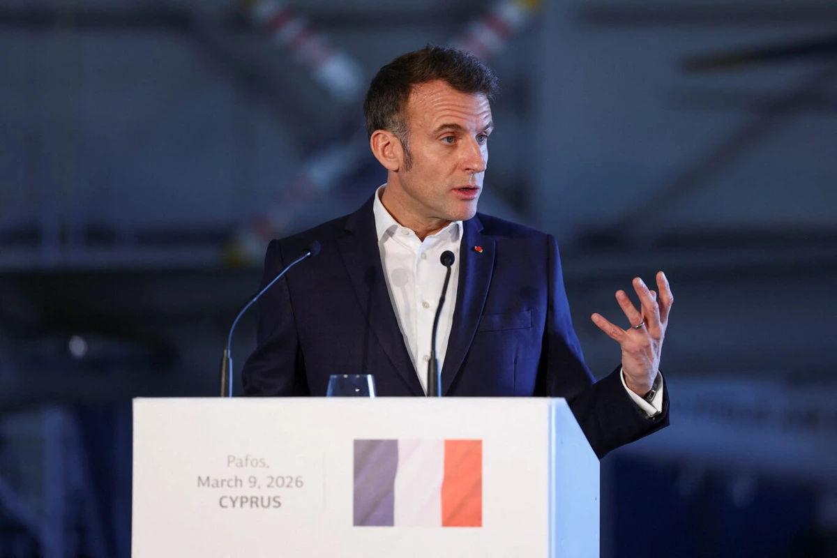 Emmanuel Macron apuesta por la seguridad del Mediterráneo: "Cuando Chipre es atacada, Europa es atacada"