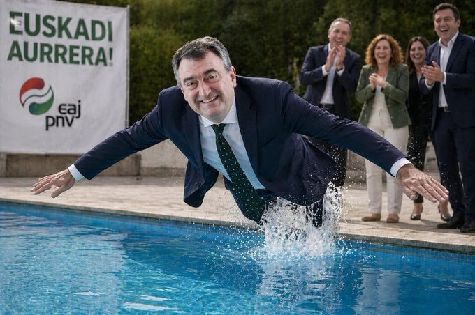 Aitor Esteban suspende su cita "con Moncloa" tras publicar el PSE una imagen "indecente" generada por IA
