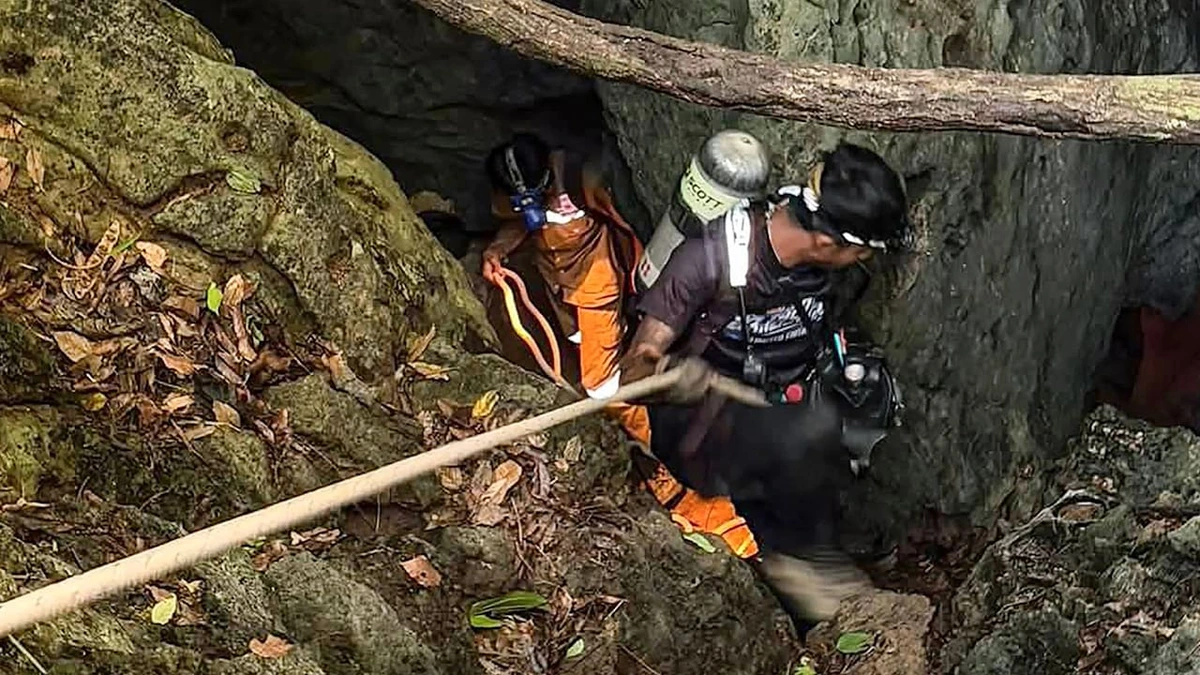 Laos: Fünf eingeschlossene Goldsucher lebend gefunden