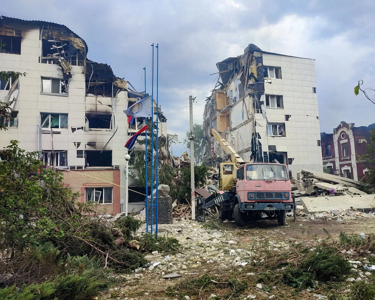 Ukraine war briefing: Putin promises revenge after blaming Kyiv for Luhansk attack he says killed six