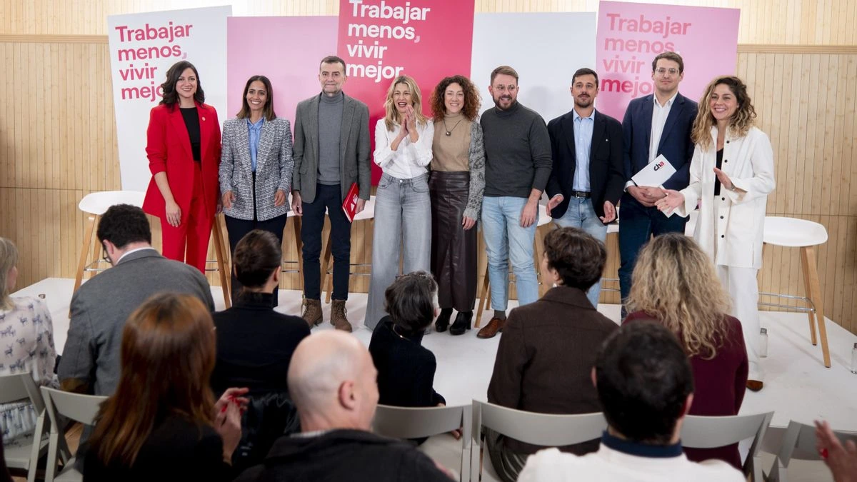 IU, Comuns, Más Madrid y Movimiento Sumar celebrarán el 21 de febrero un acto de lanzamiento de la nueva coalición