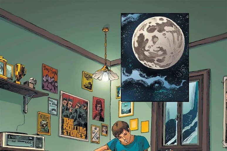 Vasco pubblica in "anteprima" le prime tavole della graphic novel sulla sua vita