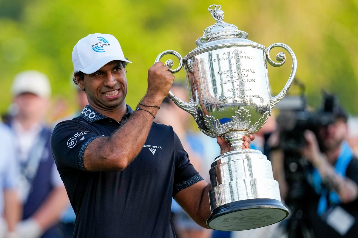 Aaron Rai ends England’s 107-year wait with stunning victory at US PGA Championship