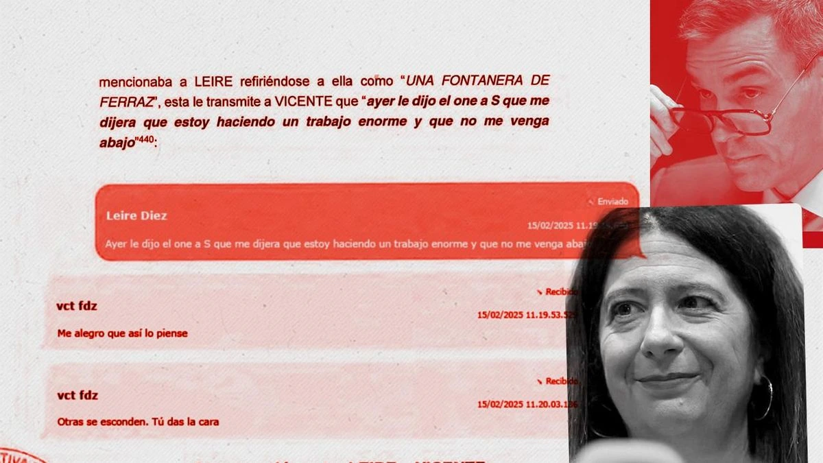 Qué dice la UCO al juez sobre “el One” y las conversaciones de la trama Leire sobre Sánchez