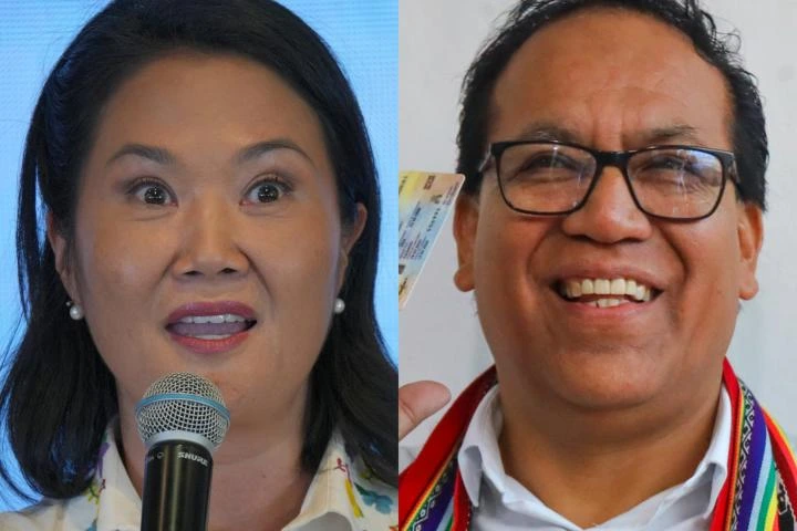 Sánchez y Fujimori van a un escrutinio voto a voto para definir quién será nuevo presidente de Perú