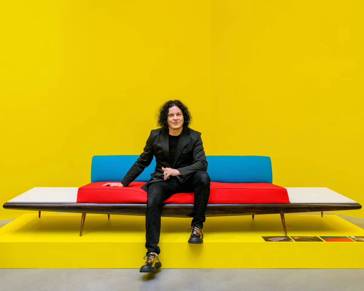 Jack White review – former White Stripe’s art is like a 12-year-old visiting Tate Modern for the first time