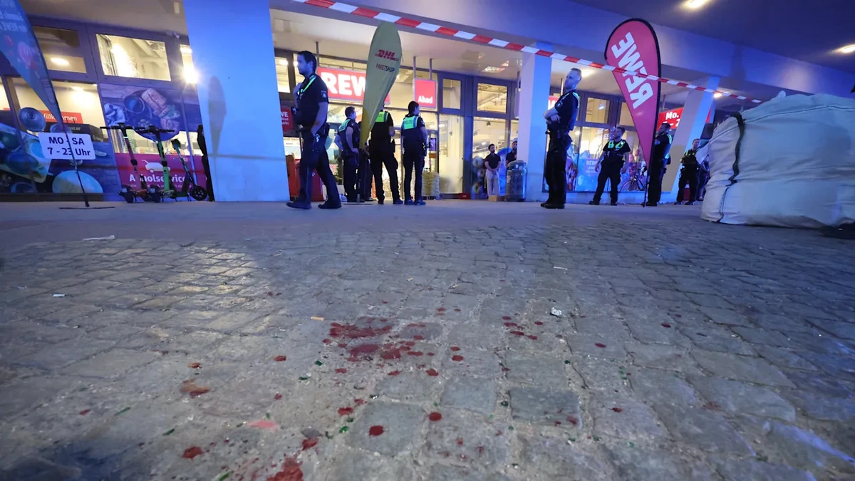 Hamburg: Mann in REWE-Supermarkt erstochen