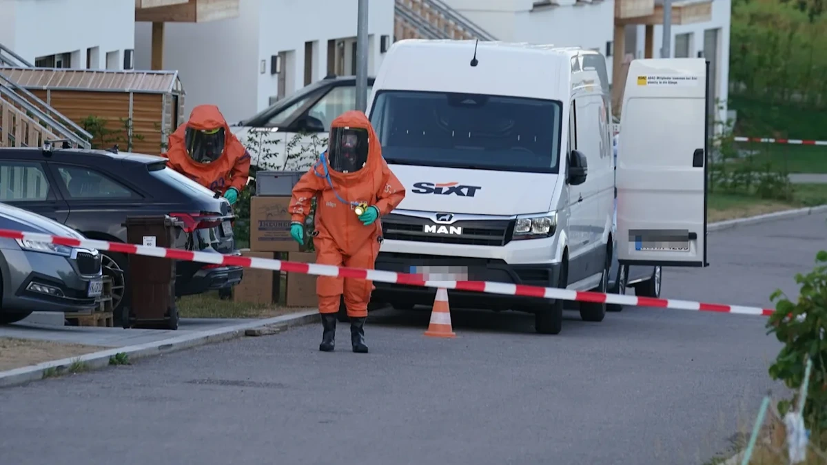 Quecksilber in Umzugswagen! 8 Menschen in Klinik