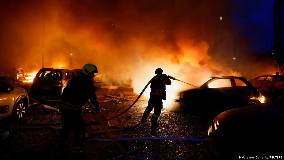 Kiev y Járkov bajo ataque de misiles y drones