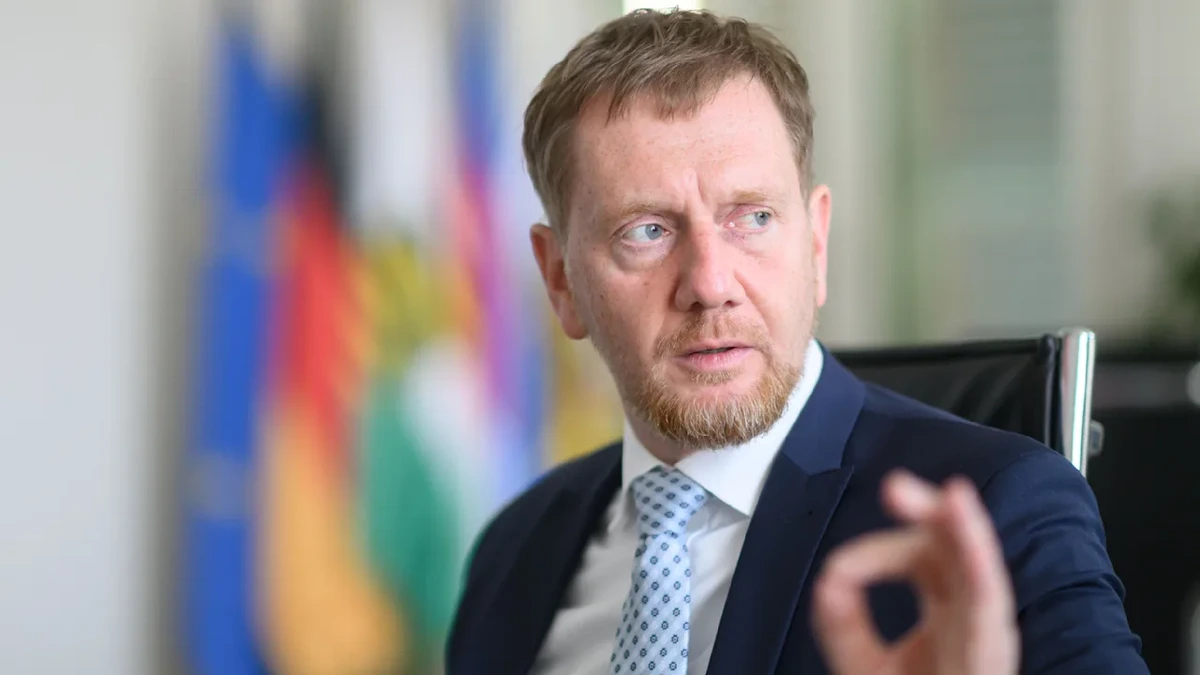 Ministerpräsident Kretschmer: „Brandmauer“-Backpfeife für Kanzler Merz