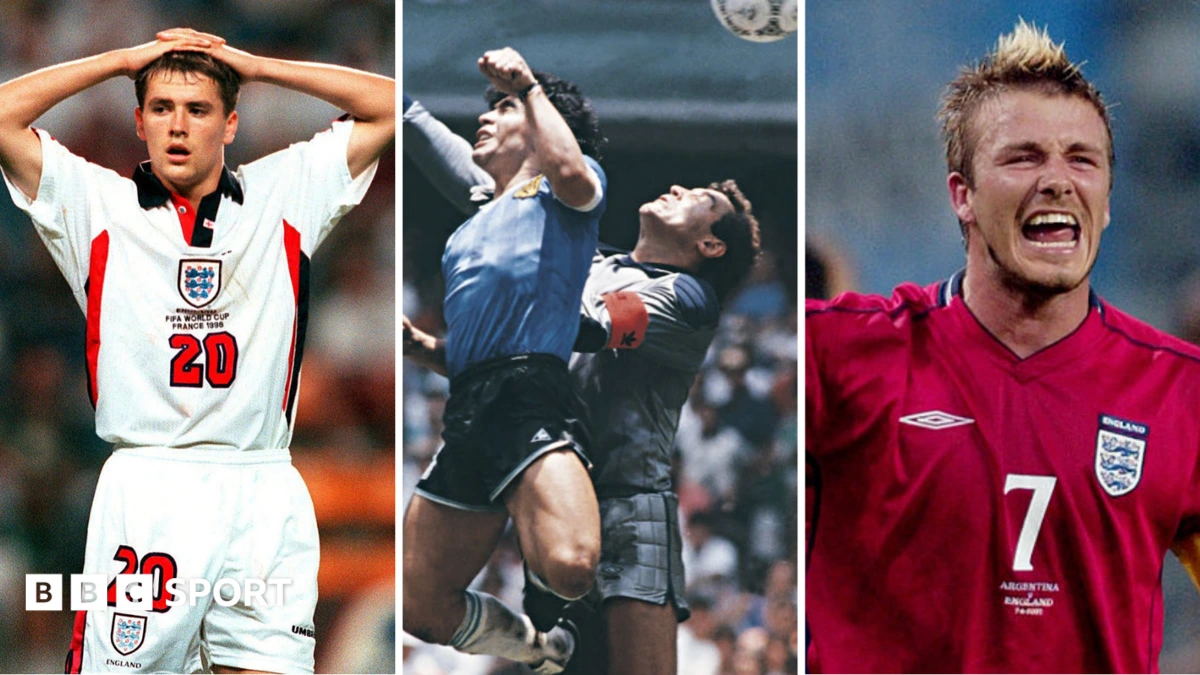'Animals', Hand of God and Beckham - Argentina and England's World Cup rivalry