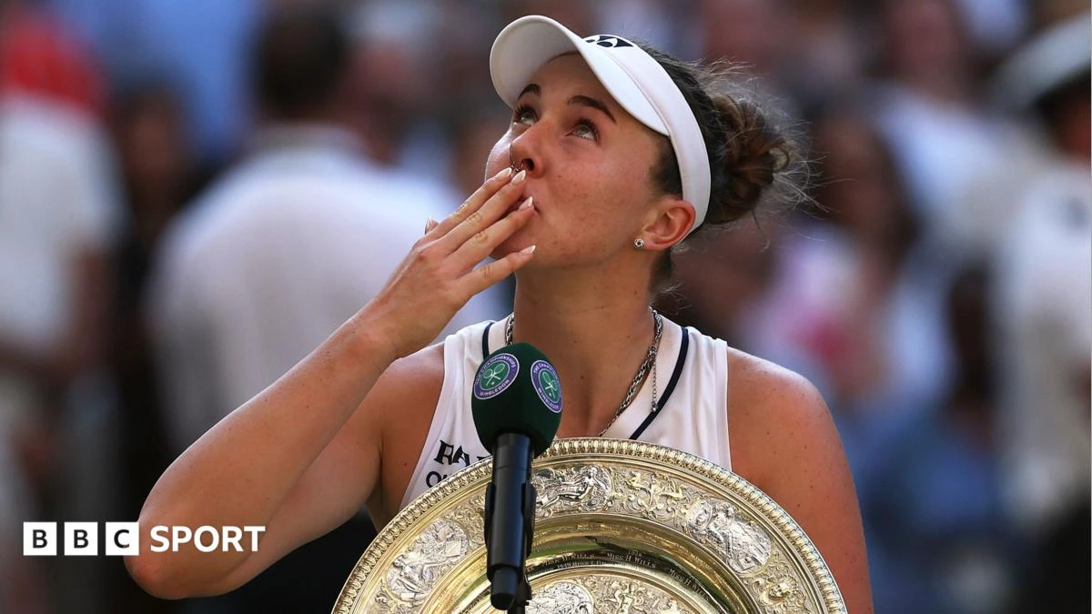 Noskova, an astonishing Wimbledon fightback - and a kiss to the sky
