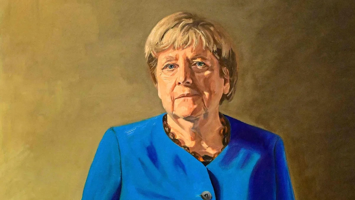 Angela Merkel ungeschönt: Aber ist ihr Porträt auch große Kunst?