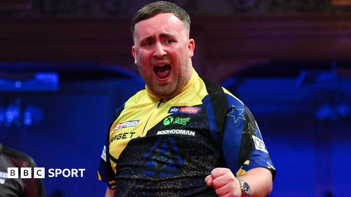 Littler throws nine-darter in superb Matchplay win