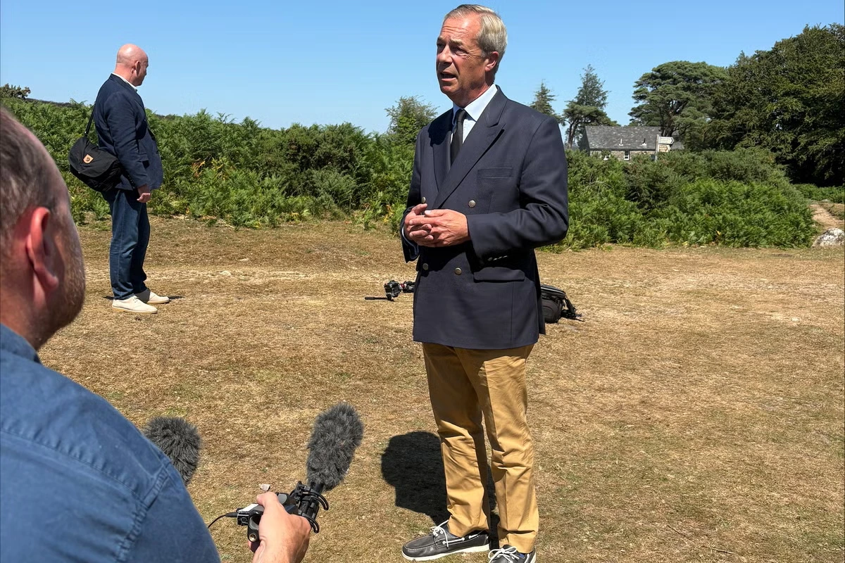 Nigel Farage accused of ‘exploiting’ Ann Widdecombe’s death as ‘political propaganda’