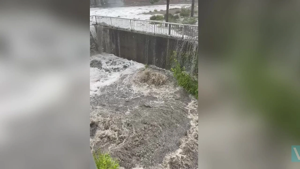 Unwetter überschwemmt den Süden: 3000 Notrufe in 5 Stunden!