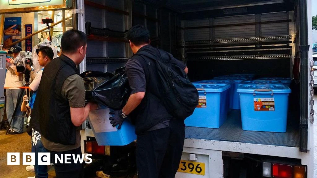 Five arrested after Hong Kong police raid independent bookshops