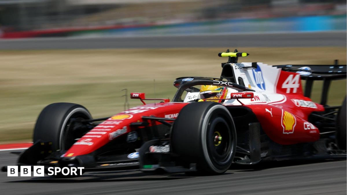 Hamilton fastest in Silverstone practice session