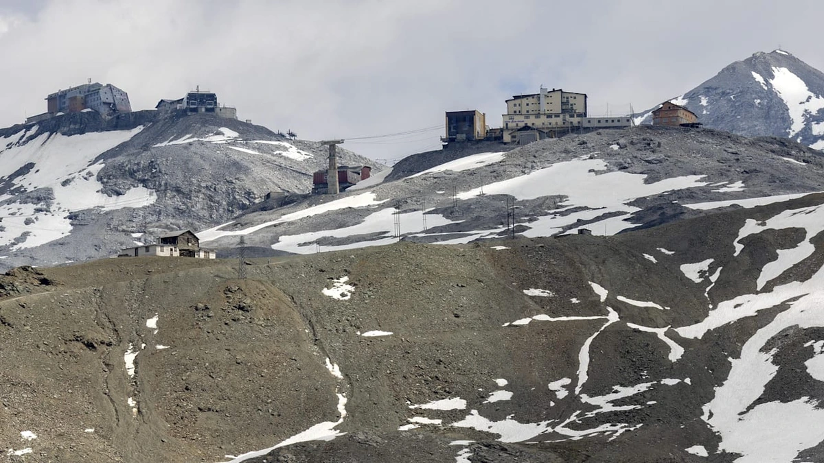 Auf Gletscher: Letztes Skigebiet Europas schließt wegen Hitze