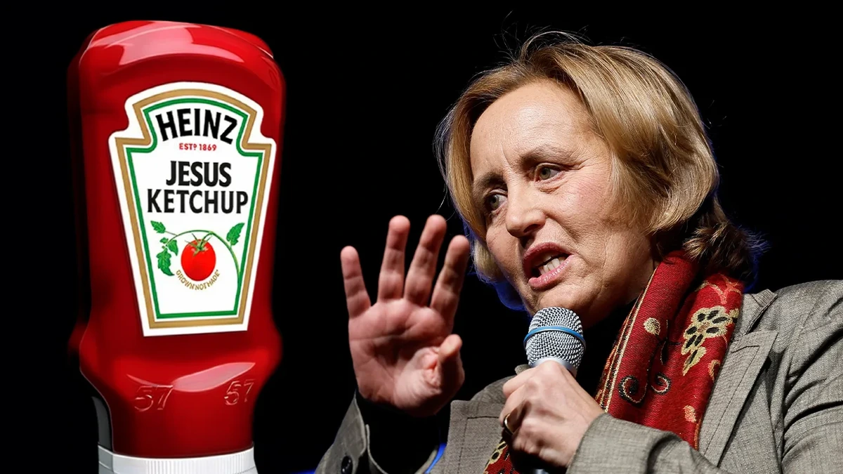 Jesus auf der Flasche: AfD zieht in den Ketchup-Kampf mit Heinz