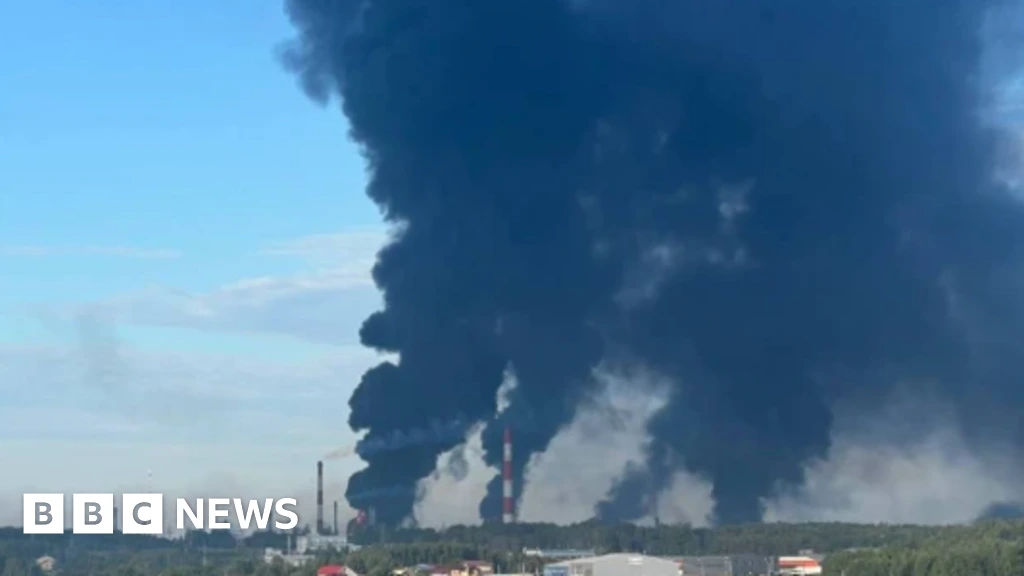 Ukraine hits two oil refineries deep in Russian territory