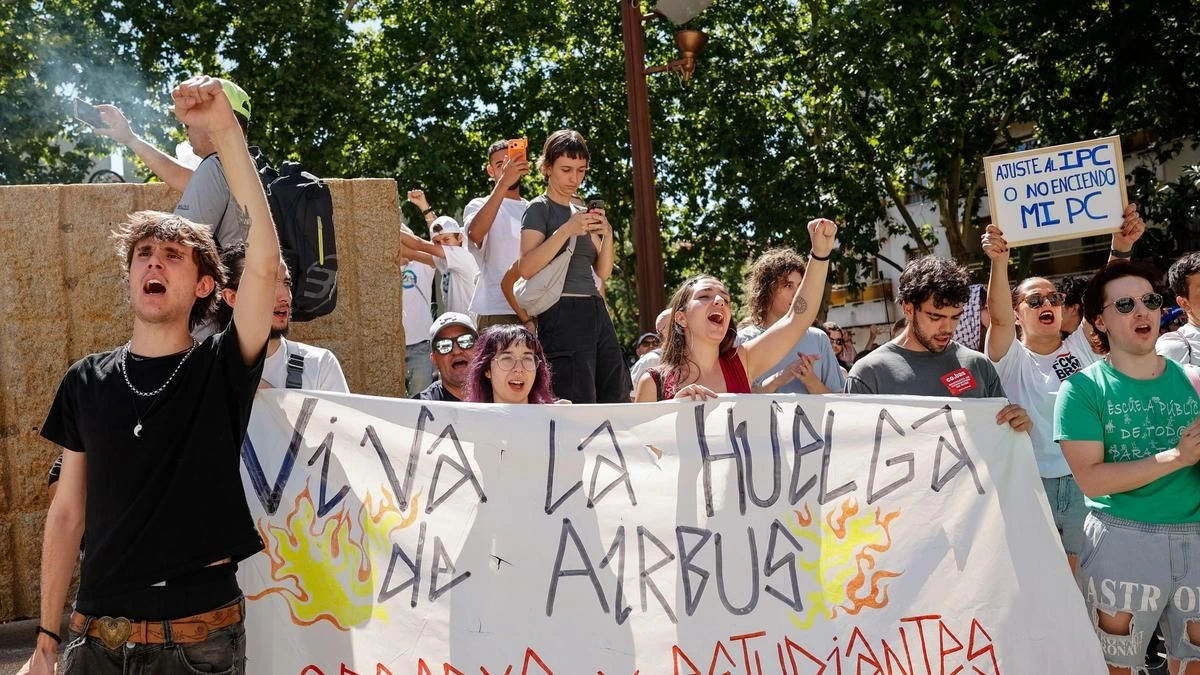 Los sindicatos convocantes de la huelga en Airbus no acudirán a la mediación con la empresa