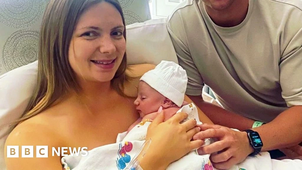 Woman has pioneering womb surgery to fix 'miracle' baby with intestines outside its body