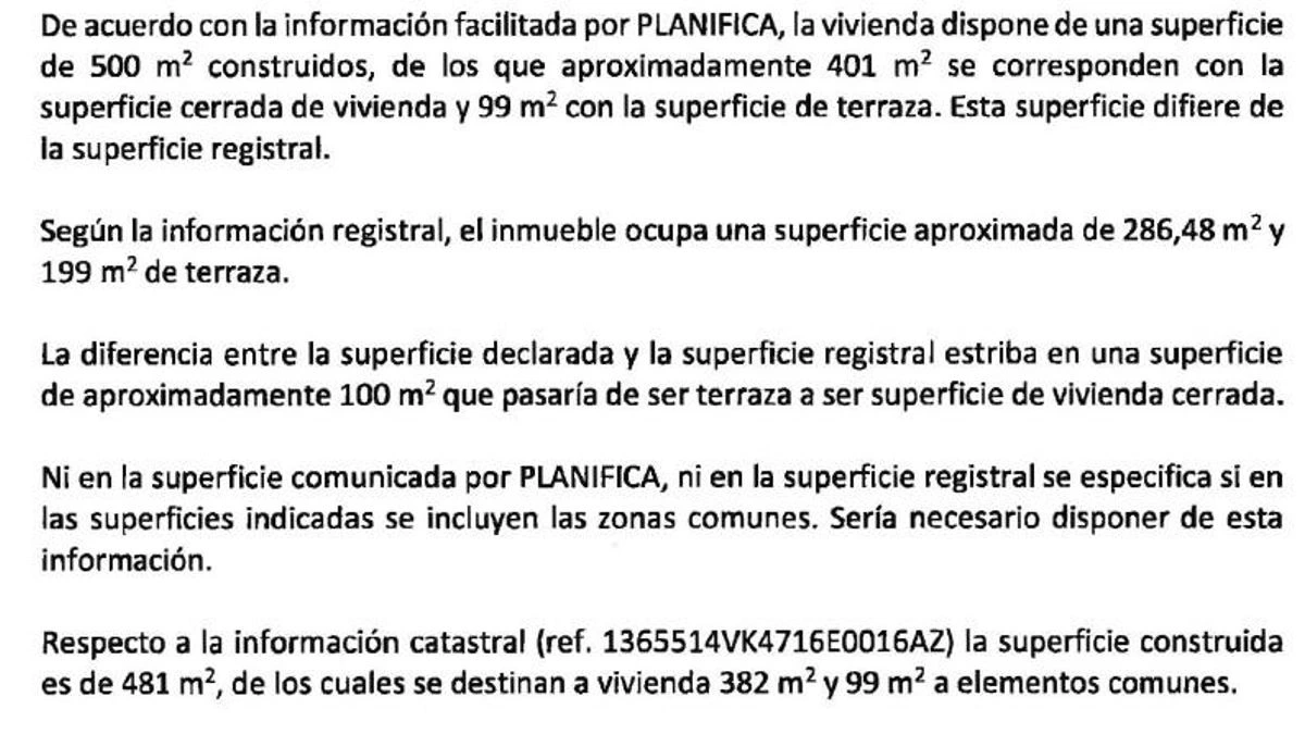 De 199 a 99 metros cuadrados de terraza: el expediente del ático del Gobierno de Ayuso confirma unas obras sin declarar