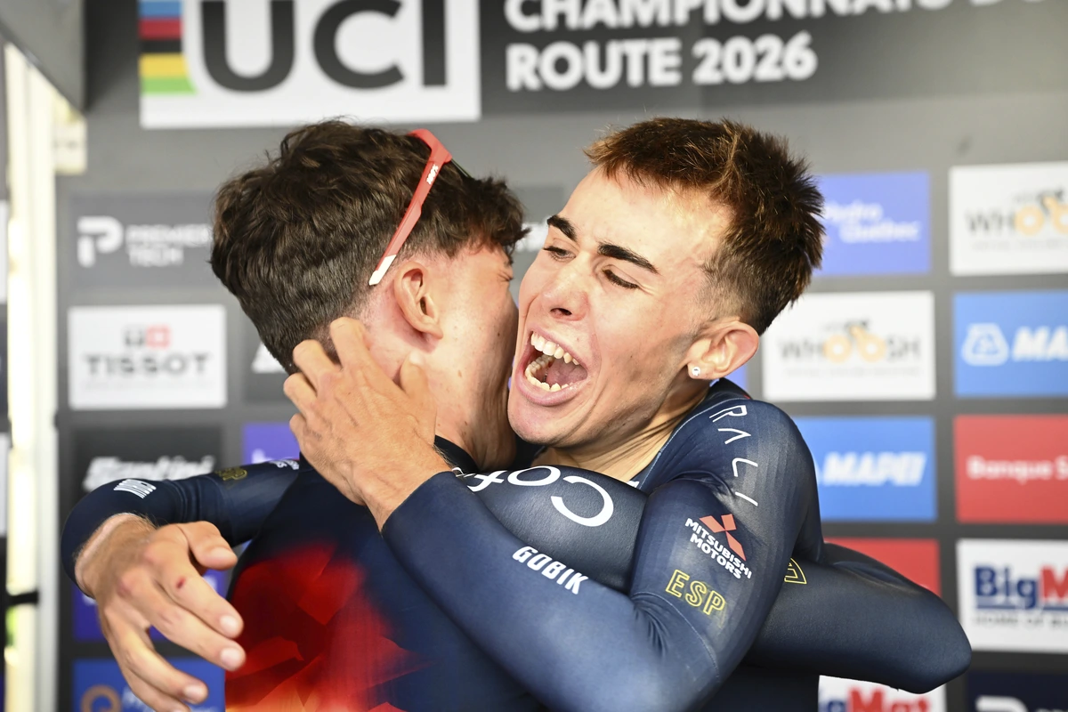 Benjamín Noval, nueva joya, ciclista total e hijo agradecido: ''Lo mejor es tener a mi padre para corregirme''