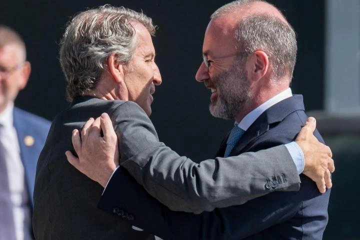 Weber, el arquitecto del PPE que acude a Ceuta a dar la batalla con Feijóo y redibuja Europa con su 'affaire' ultra
