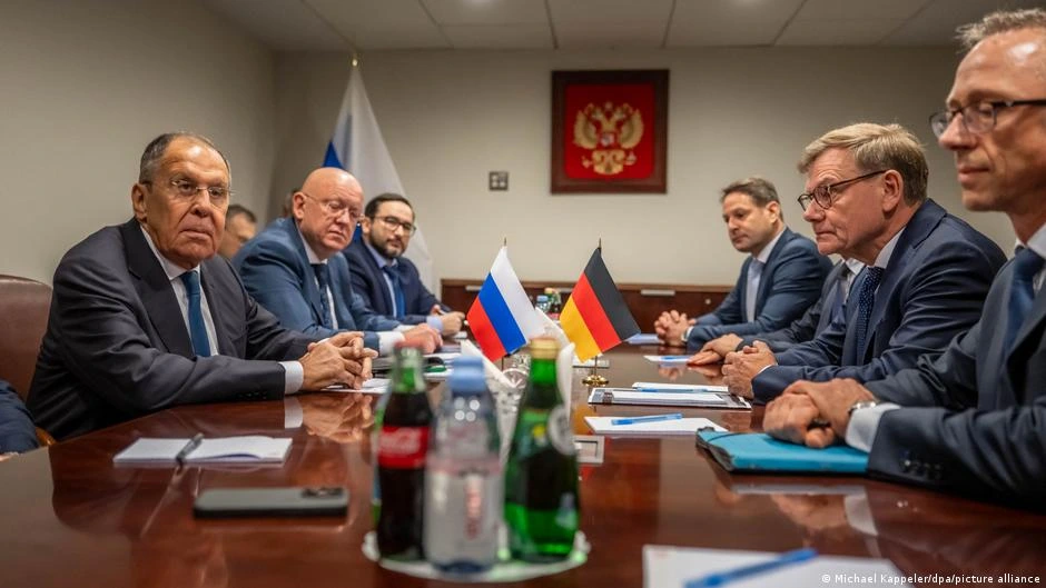Ministros de Exteriores de Rusia y Alemania se reúnen en la ONU