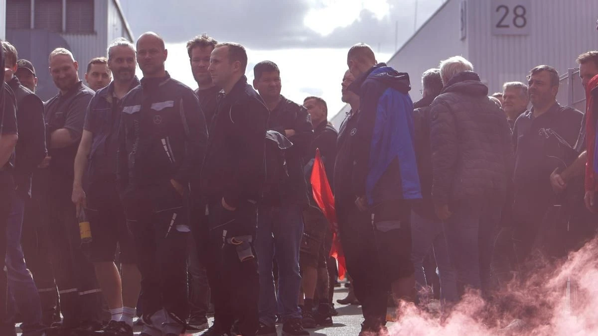 Los trabajadores alemanes explotan contra el “apagón” de la industria de automoción