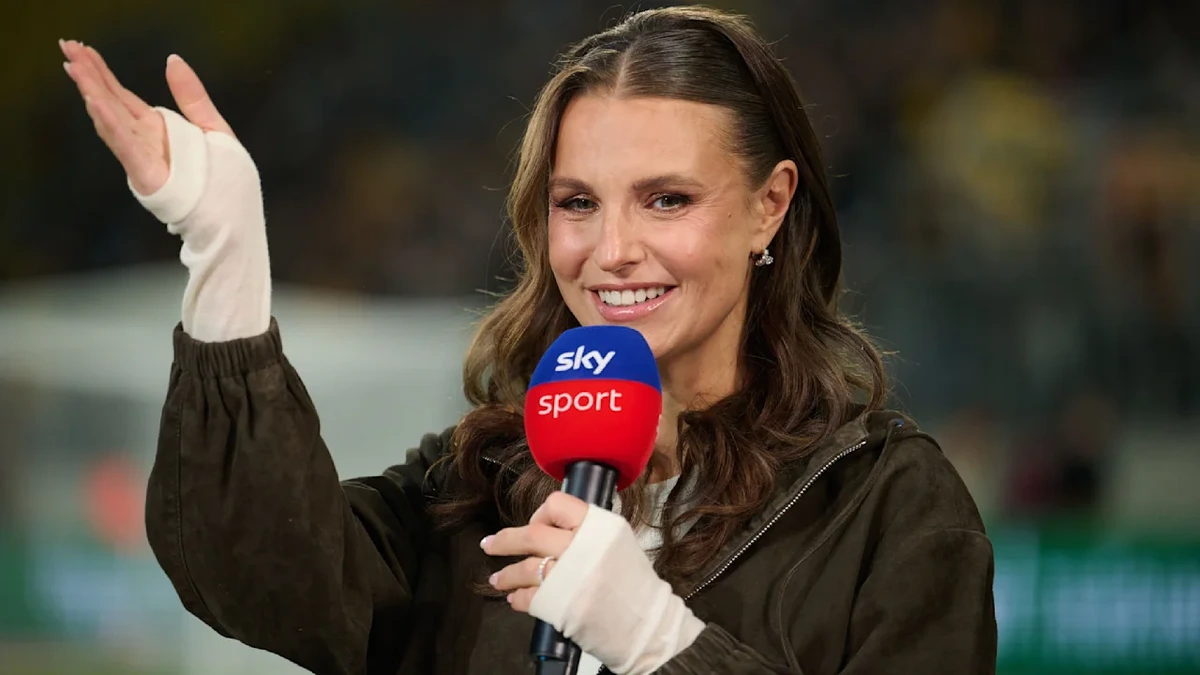 Laura Wontorra: Premiere beim BVB-Topspiel der 1. Liga