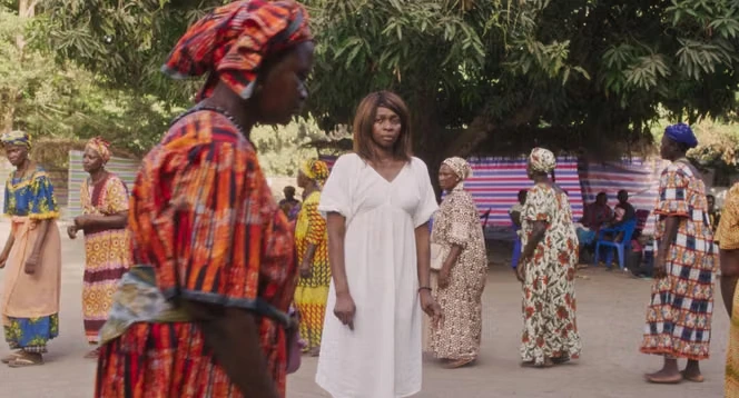 Au MK2 Bibliothèque, à Paris, le cinéaste franco-sénégalais Alain Gomis et ses petites lumières