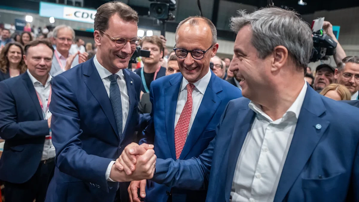 Markus Söder, Hendrik Wüst oder Friedrich Merz? BILD erklärt den Applaus-Sieger beim JU-Deutschlandtag