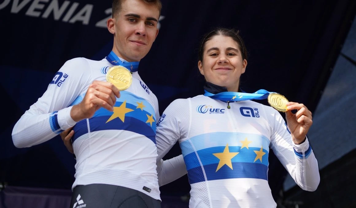 Festival español en el Europeo de contrarreloj: oros de Benjamín Noval, Héctor Álvarez y Alejandra Neira